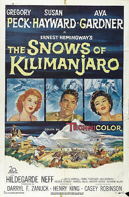 Las nieves del Kilimanjaro (1952)