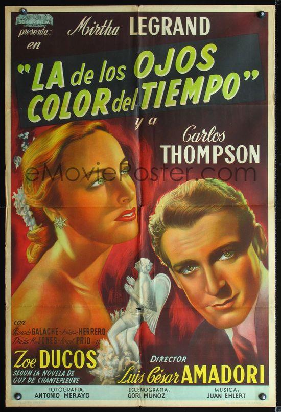 La de los ojos color del tiempo (1952)