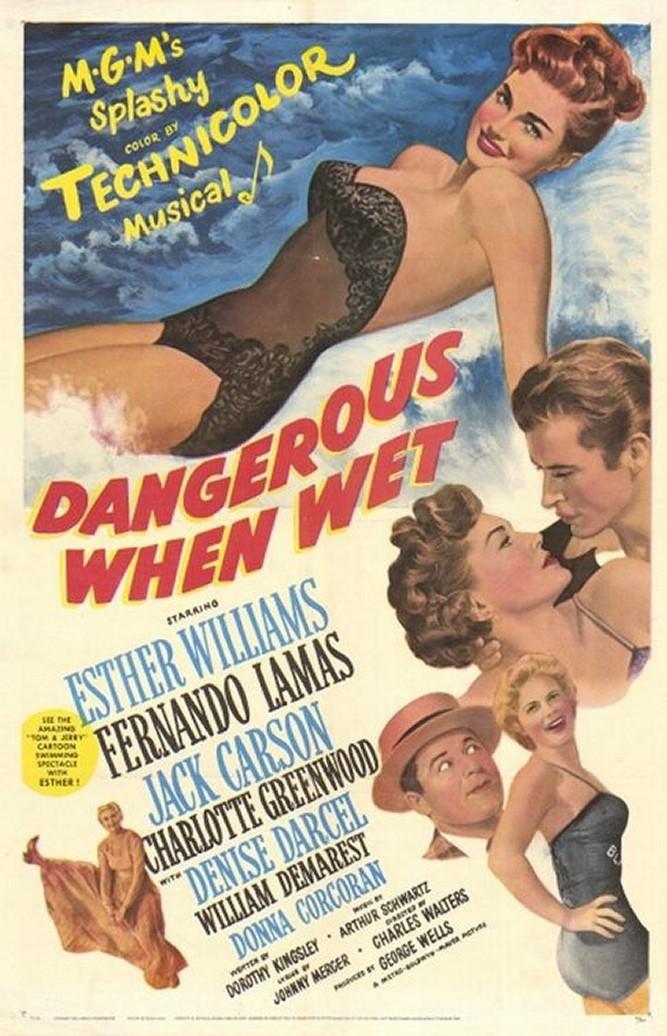 Mojada y peligrosa (1953)