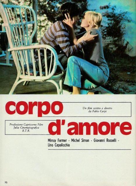 Cuerpo de amor (1972)