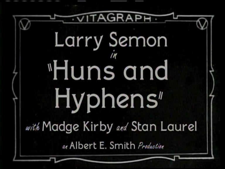 Huns and Hyphens (1918)