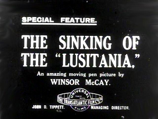 El hundimiento del Lusitania (1918)