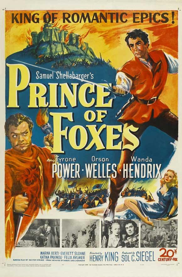 El príncipe de los zorros (1949)