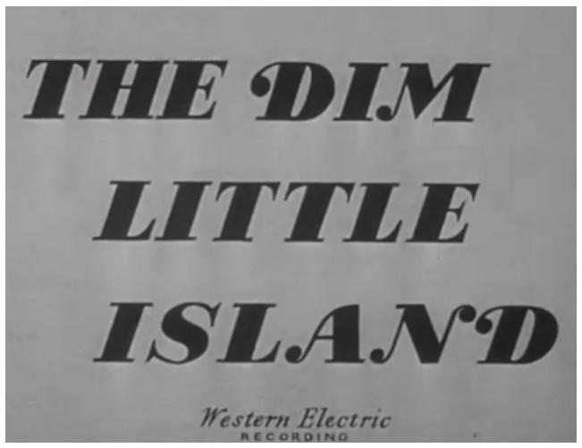 The Dim Little Island (1949)
