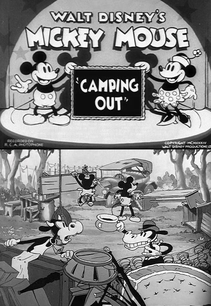 Mickey Mouse: Camping (1934)