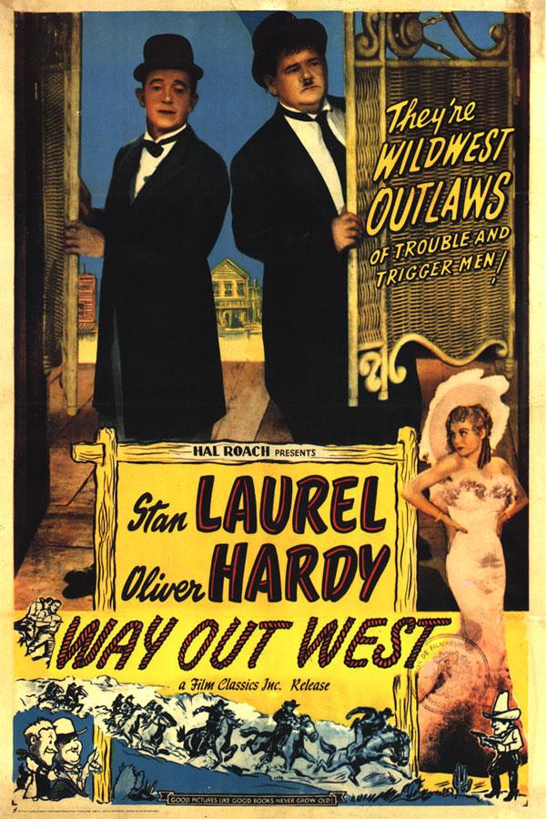 Laurel y Hardy en el Oeste (1937)