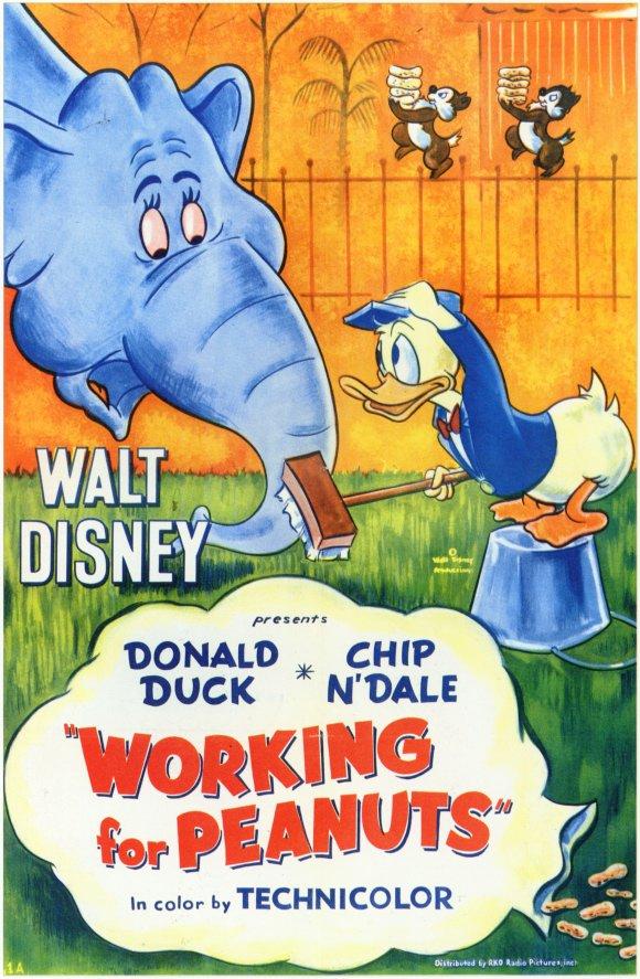 Pato Donald: Trabajar por cacahuetes (1953)