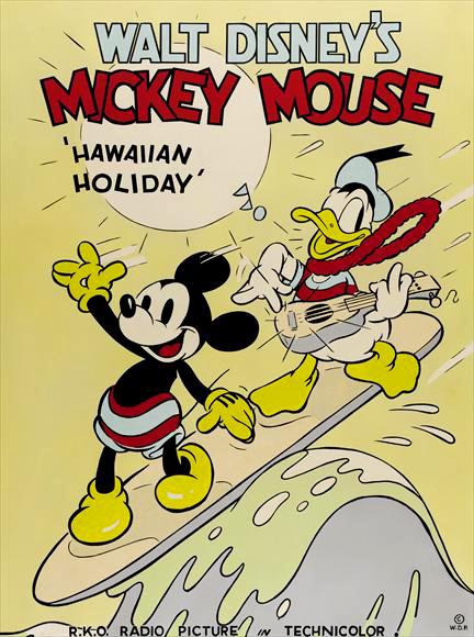 Mickey Mouse: El rey del surf (1937)