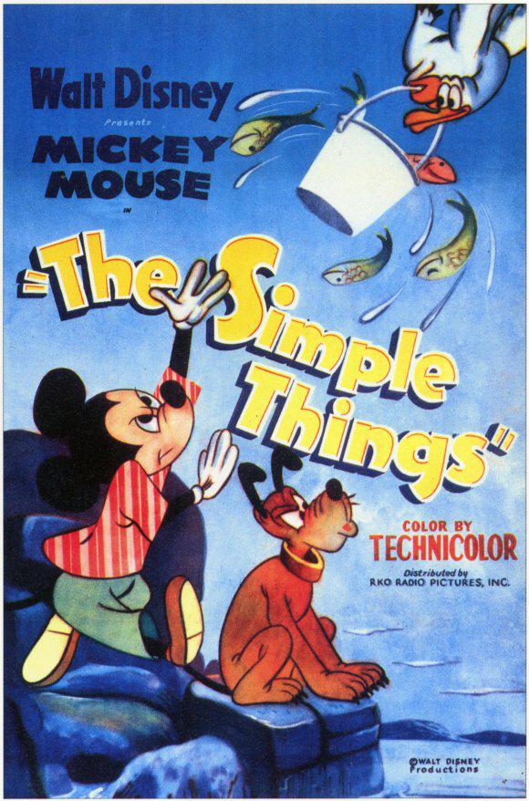 Mickey Mouse: Las cosas sencillas (1953)