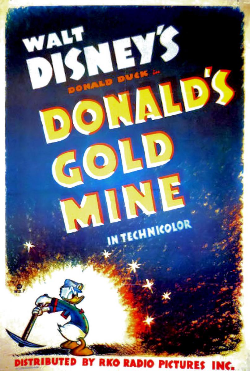 La mina de oro de Donald (1942)