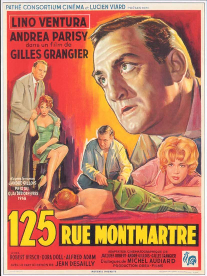 Ciento veinticinco Rue Montmartre (1959)