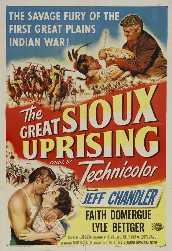 La carga de los indios sioux (1953)