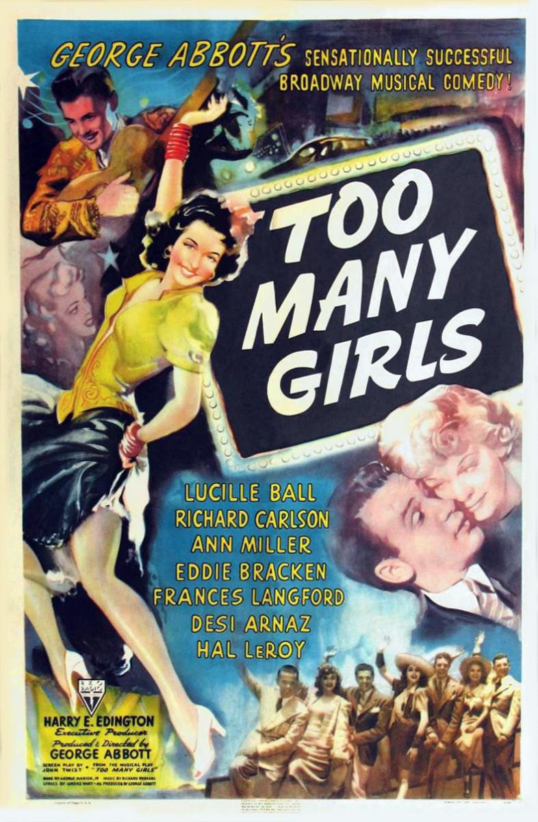 Demasiadas chicas (1940)