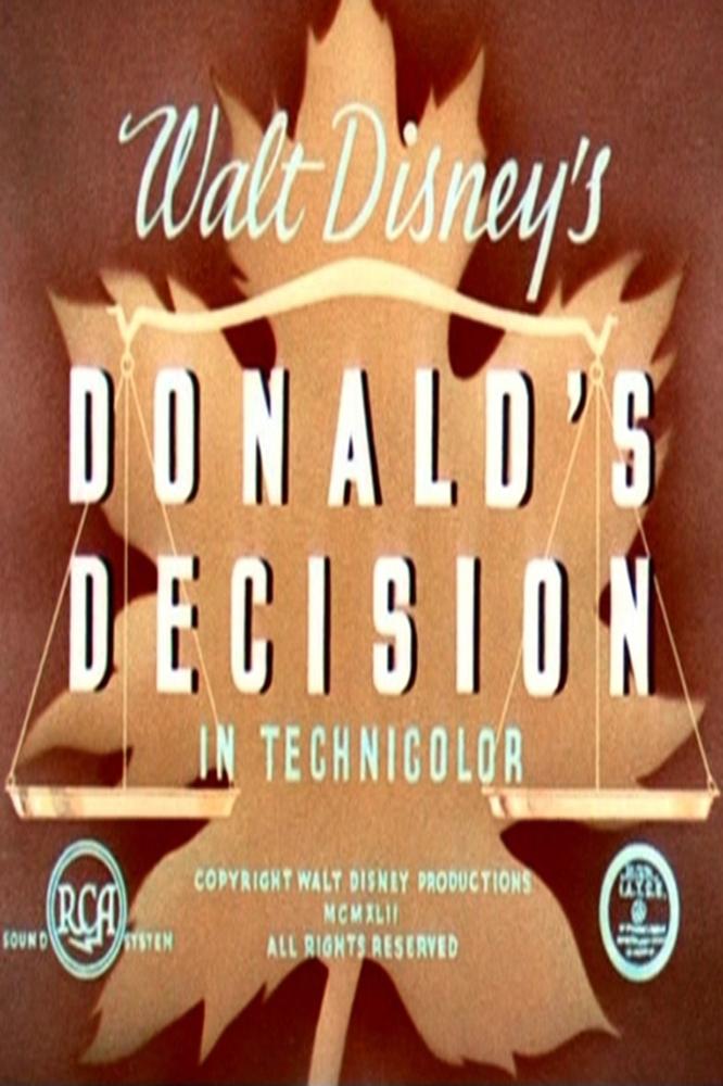 La decisión de Donald (1942)