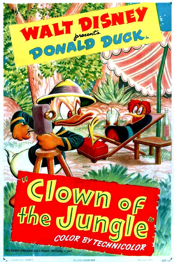 Pato Donald: Payaso de la selva (1947)