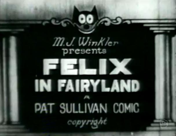 Félix en el país de las hadas (1923)