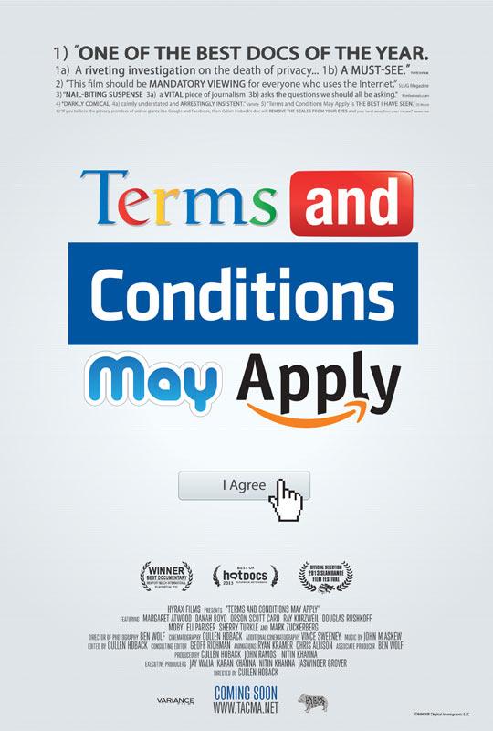 Términos y condiciones de uso (2013)