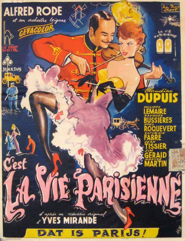 La vida parisién (1954)