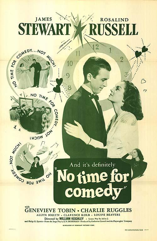 No Time for Comedy (1940)