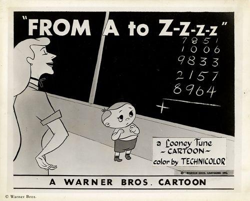 From A to Z-Z-Z-Z (1953)