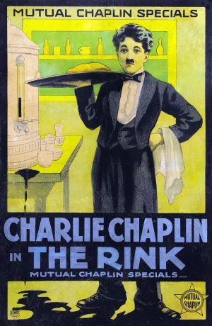 Charlot, héroe del patín (1916)