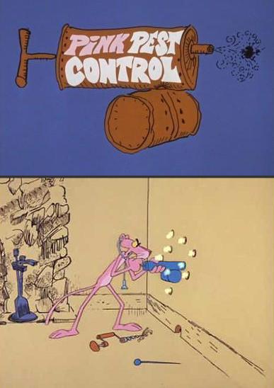 La Pantera Rosa: Control de plagas rosa (1969)