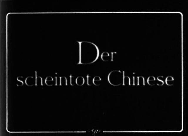 The Seemingly-Dead Chinaman (1928)
