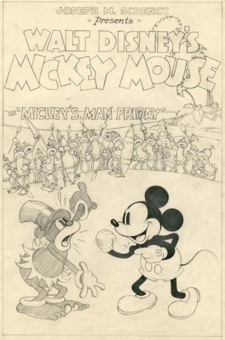 Mickey Mouse: Mickey en la isla de los caníbales (1935)