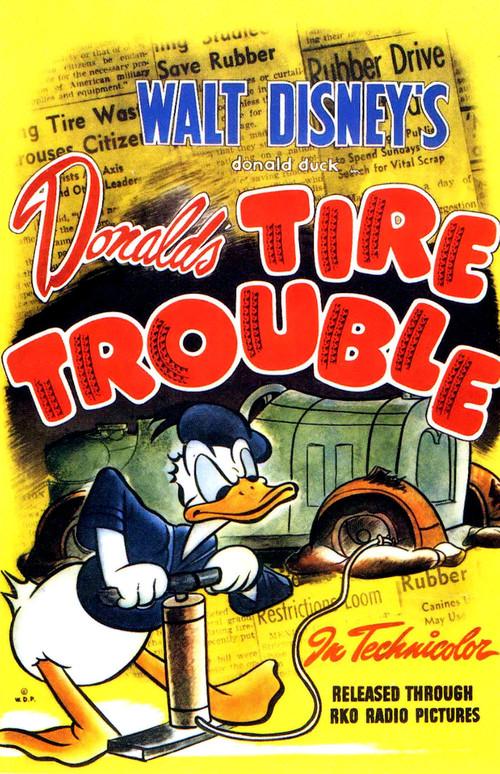 Pato Donald: Parches para ruedas (1943)