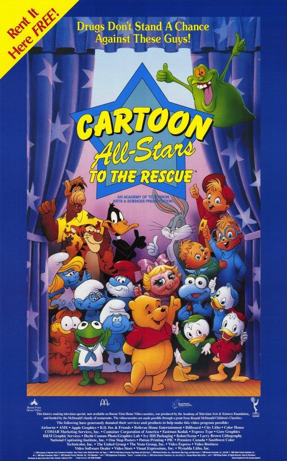 Estrellas de los dibujos animados - Al rescate (Estrellas contra la droga) (1990)