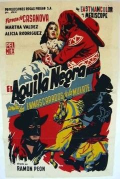 El águila negra contra los enmascarados de la muerte (1958)