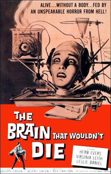 El cerebro que no quería morir (1962)