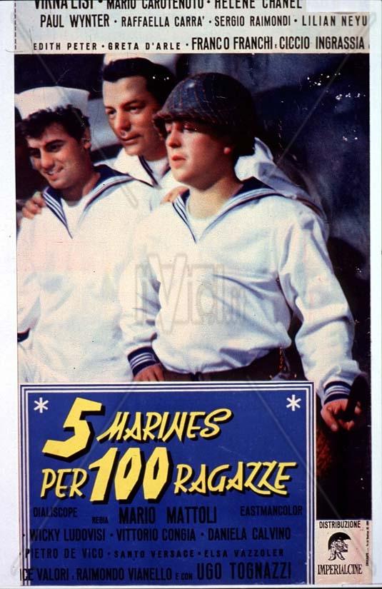 Cinco marinos contra cien chicas (1961)
