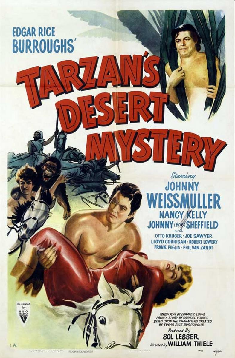 Tarzán en el desierto misterioso (Tarzán el temerario) (1943)