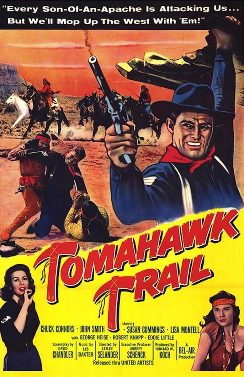 La senda del Tomahawk (1957)