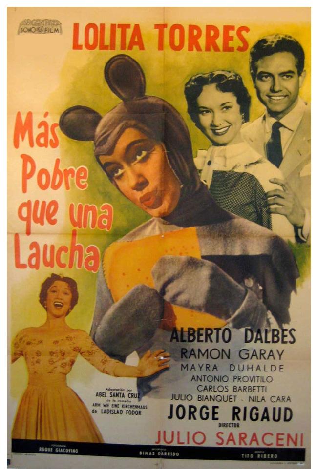 Más pobre que una laucha (1955)