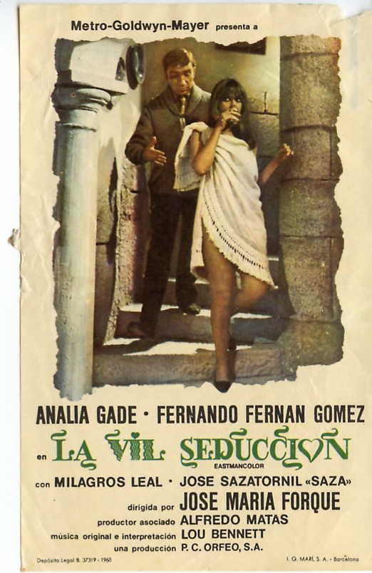 La vil seducción (1968)
