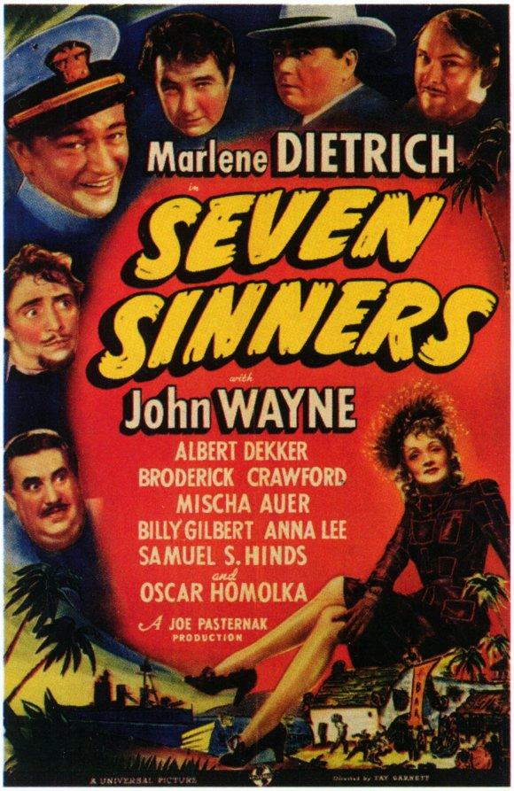 De isla en isla (Siete pecadores) (1940)