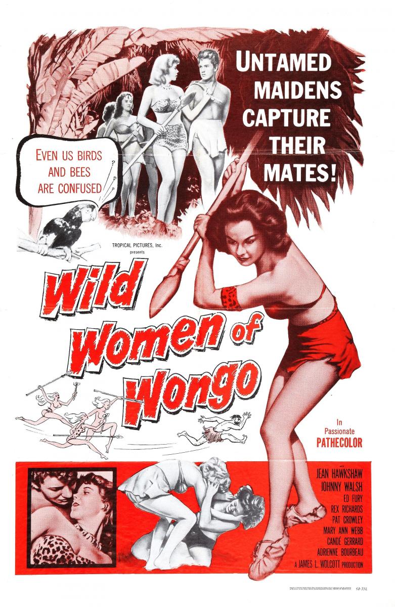 Las mujeres salvajes de Wongo (1958)