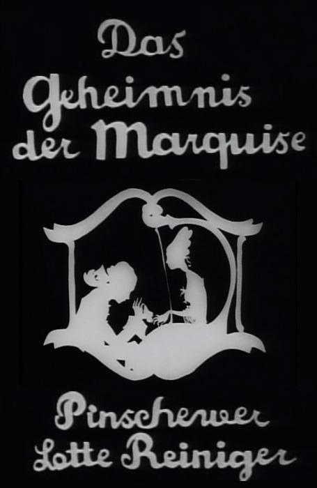 The Secret of the Marquise (1922)