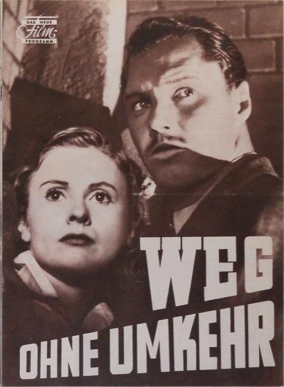 Weg ohne Umkehr (No Way Back) (1953)