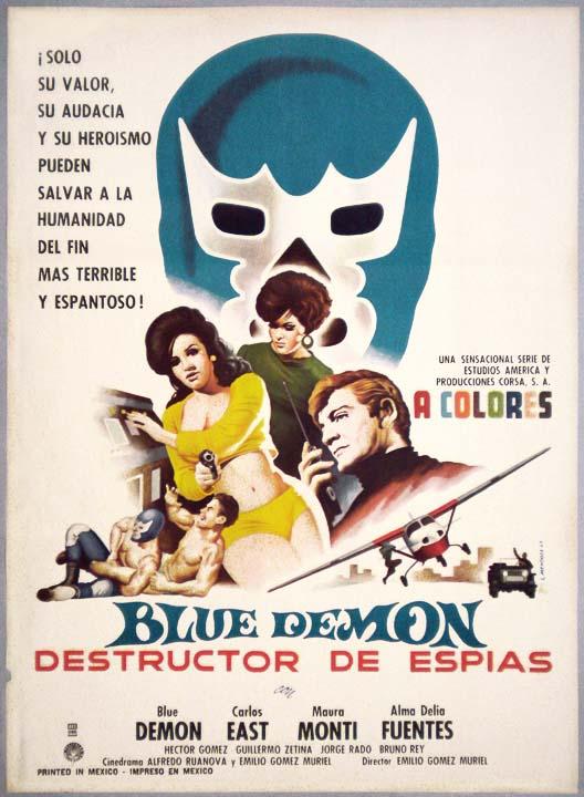 Blue Demon destructor de espías (1968)