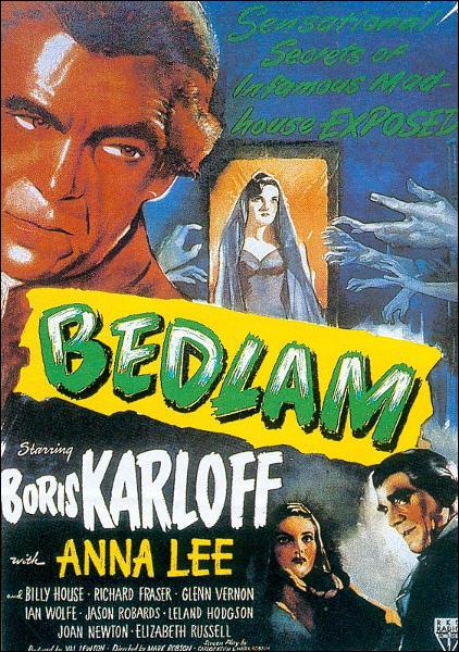 Bedlam, hospital psiquiátrico (1946)