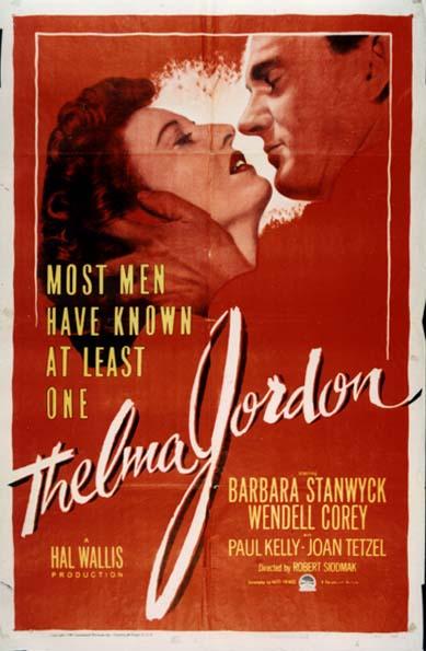 El caso de Thelma Jordon (El expediente de Thelma Jordon) (1950)