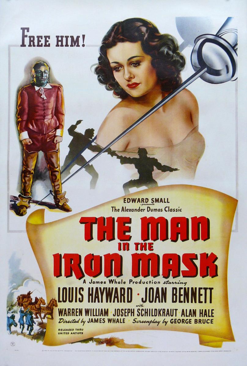 La máscara de hierro (1939)