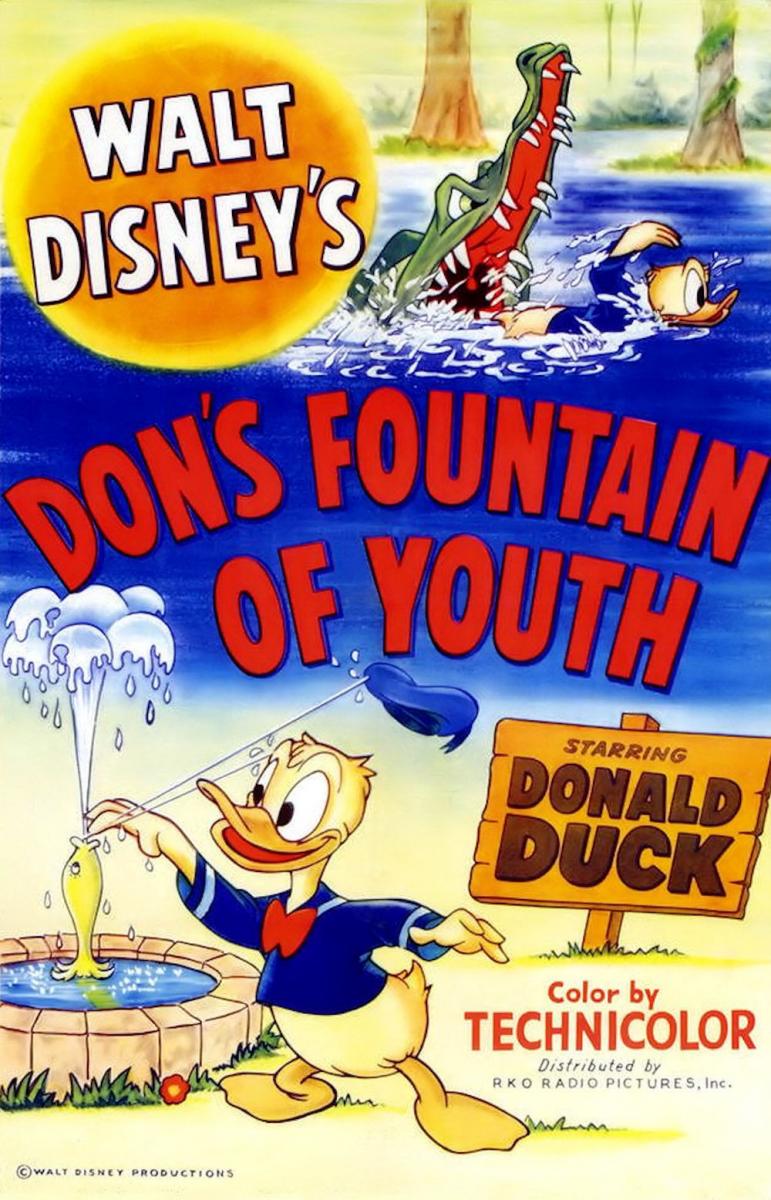 Pato Donald: La fuente de la juventud (1953)