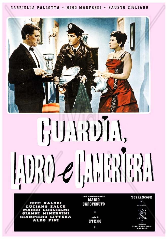 El guardia, el ladrón y la camarera (1958)