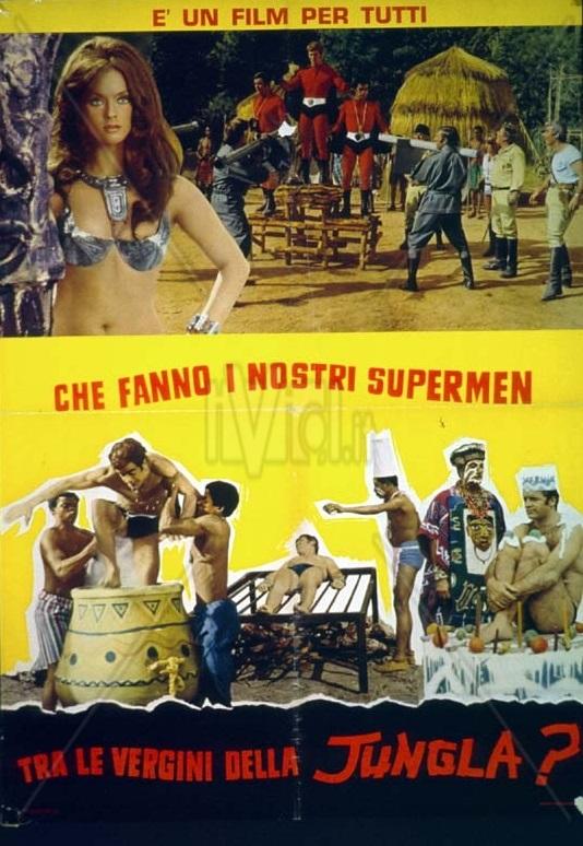 Los tres supermen en la selva (1970)