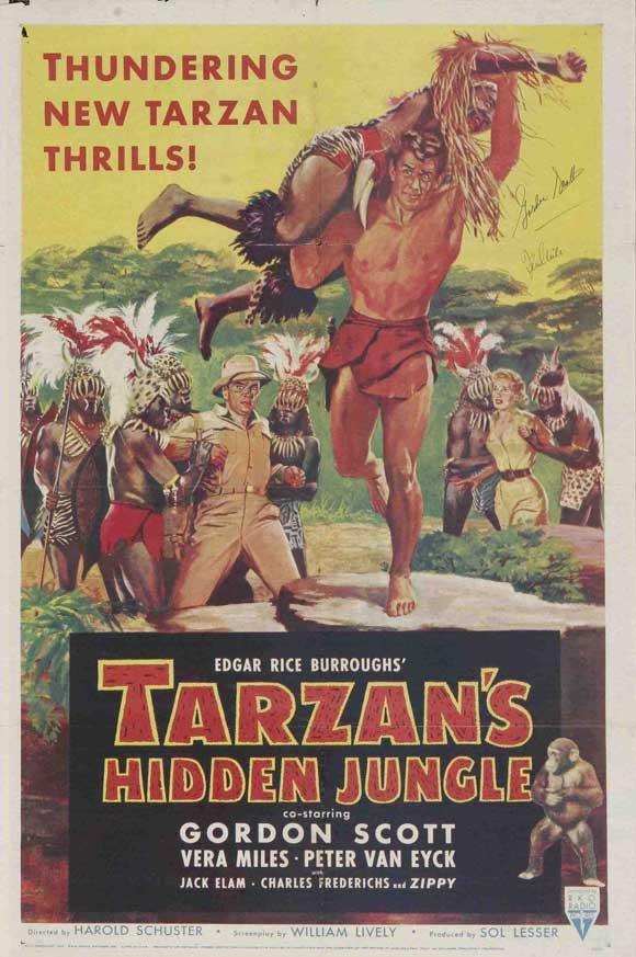Tarzán en la selva escondida (1955)