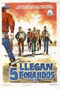 Llegan cinco forajidos (1961)